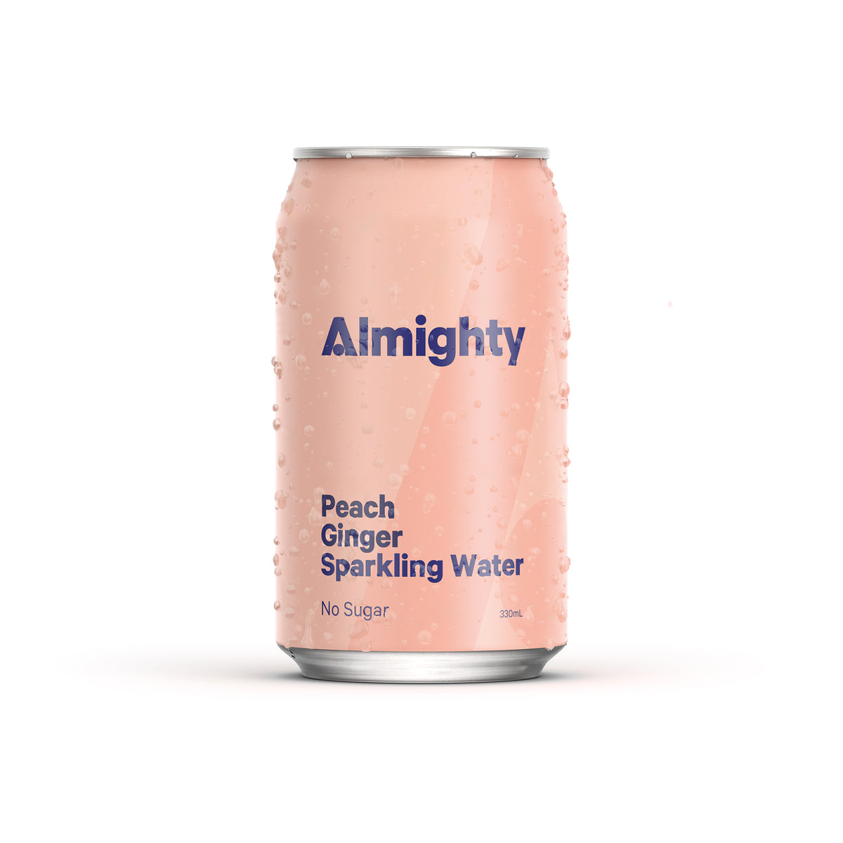 Almighty Peach Ginger Sparkling Water 24 x 330ml