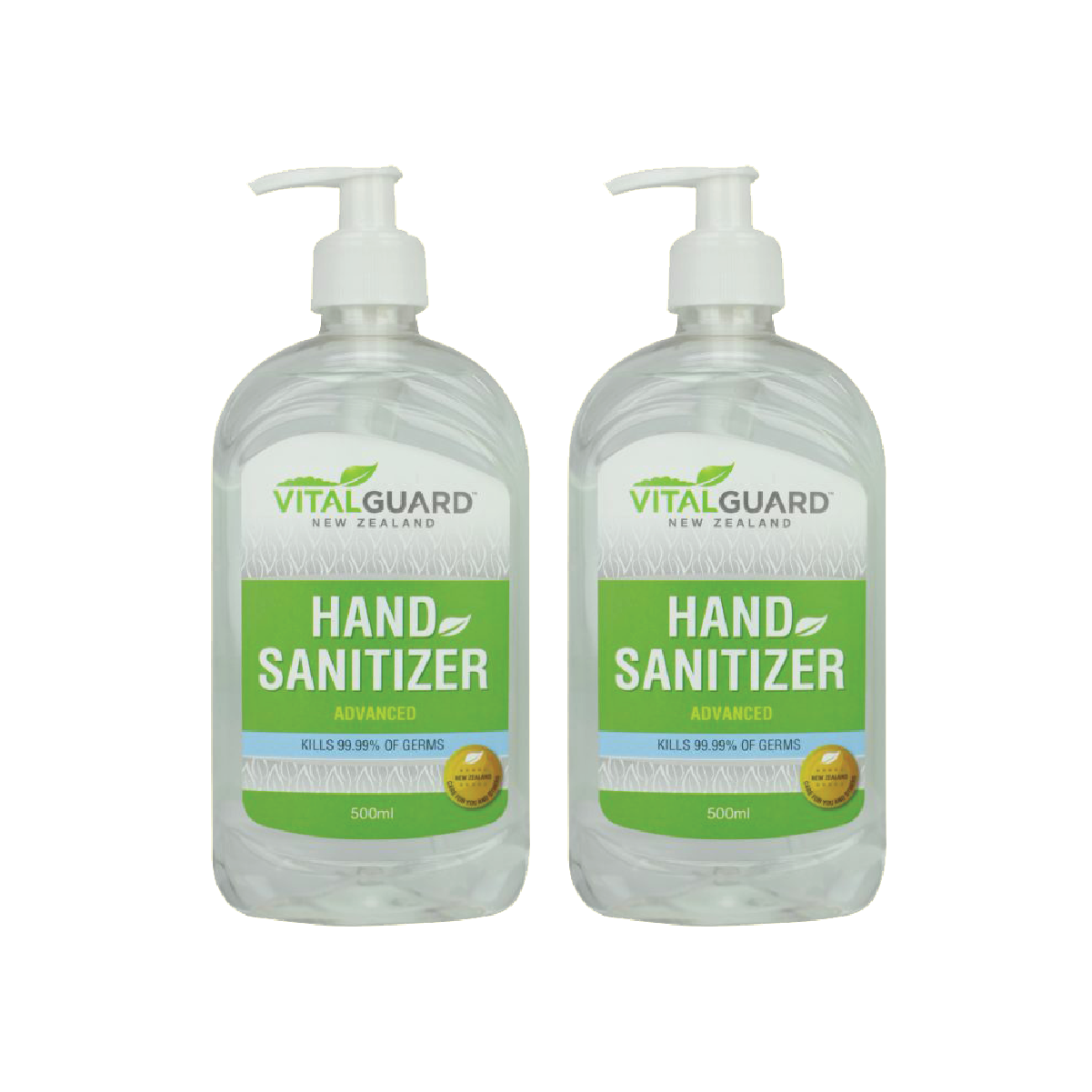 Hand Sanitiser - 2x 500ml